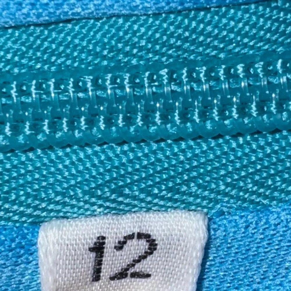 Morilee Prom Dress 12 Teal Sequin Mermaid Two Piece Formal Pageant Gown - Picture 11 of 12